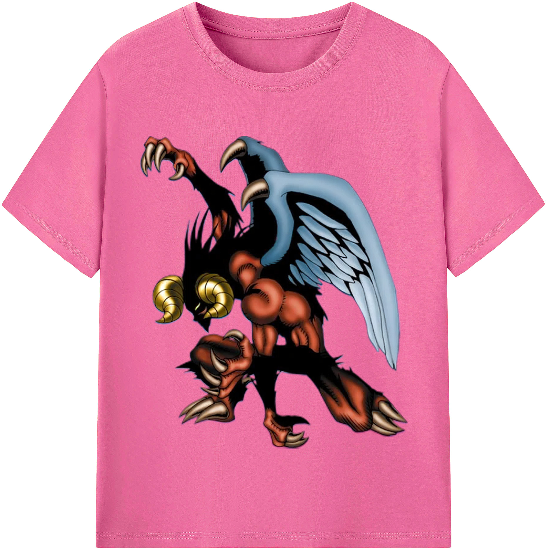 （画像用） 遊☆戯☆王 Yu-Gi-Oh! レディースカジュアルプリントTシャツ（綿100％）